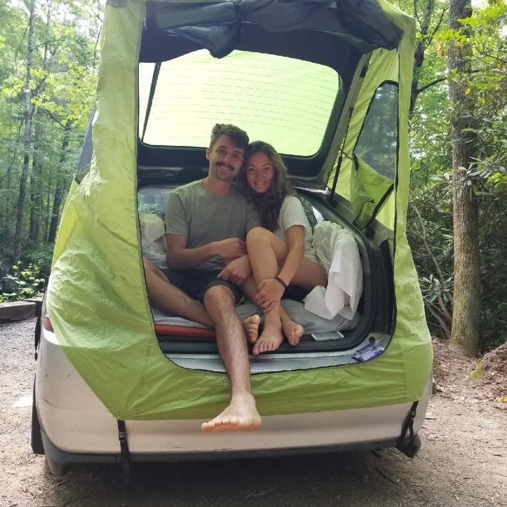 Miss that Prius tent