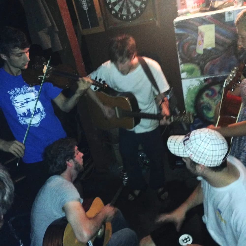 Sarah's pic of Mitch before we met