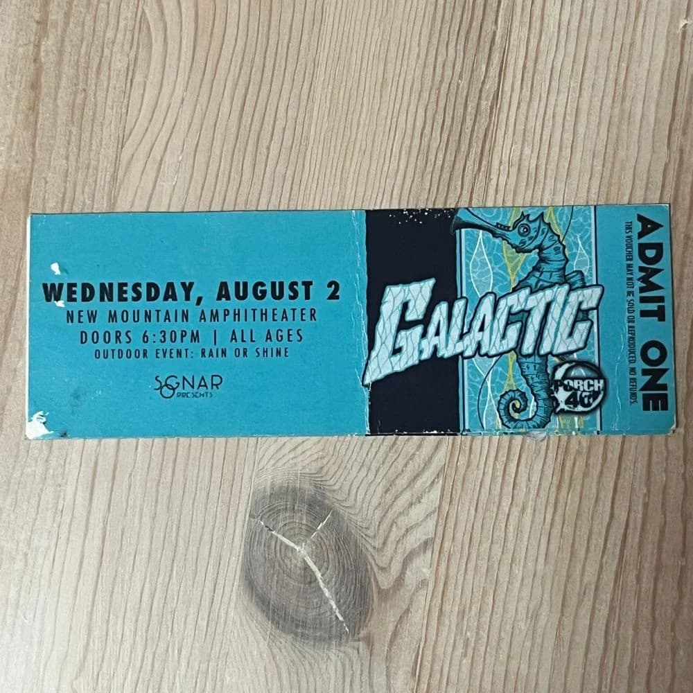 The night we met at Mitch's show!